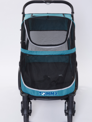 Tommy Evcil Hayvan Arabası Turkuaz 112*65*100cm Max 40kg