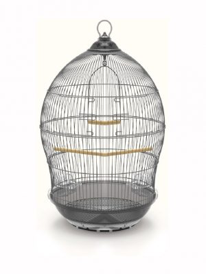 DAYANG KUBBE KAFES 48,5X48,5X76 CM GRI X 1 ADET