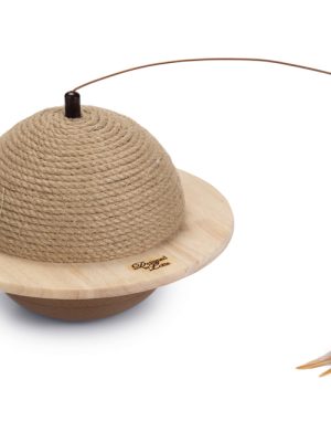 Beeztees DBL Kedi Tırmalama ve Oyuncağı, 29,5x29,5x20cm