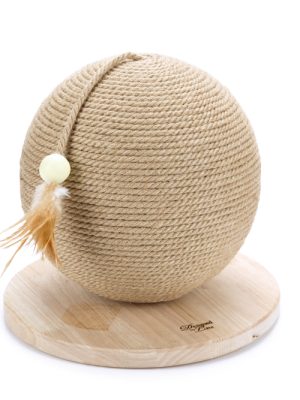 Beeztees DBL Kedi Tırmalama ve Oyuncağı, 30x30x27cm