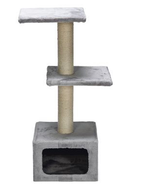 Beeztees Kedi Tırmalama, Gri, 38x38x91cm