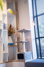 Beeztees Kedi Tırmalama, Gri, 38x38x91cm - Görsel 5