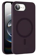 Joko Apple iPhone 16E Tuna PC Slim Magsafe Kapak - Derin Mor