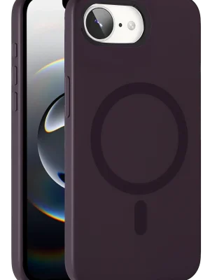 Joko Apple iPhone 16E Tuna PC Slim Magsafe Kapak - Derin Mor