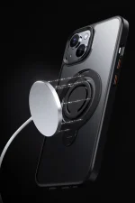 Joko iPhone 12 Avatar 360 Dönen Magsafe Kapak - Lacivert - Görsel 4