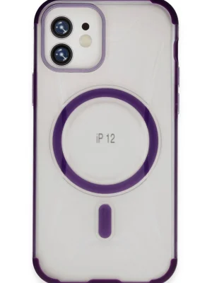 Joko iPhone 12 Hilton Magsafe Kapak - Derin Mor