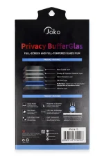Joko iPhone 14 Pro Buffer Hayalet Cam Ekran Koruyucu - Siyah - Görsel 2