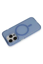 Joko iPhone 14 Pro Frost Standlı Magsafe Kapak - Sierra Blue - Görsel 3