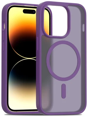 Joko iPhone 14 Pro Jota Magsafe Kapak - Derin Mor