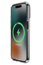 Joko iPhone 14 Pro Kılıf Crystal Magsafe Kapak - Siyah - Görsel 8