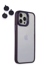 Joko iPhone 14 Pro Kılıf Roblox Lens Standlı Kapak - Mor