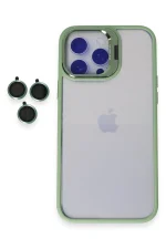 Joko iPhone 14 Pro Kılıf Roblox Lens Standlı Kapak - Yeşil