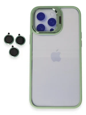 Joko iPhone 14 Pro Kılıf Roblox Lens Standlı Kapak - Yeşil