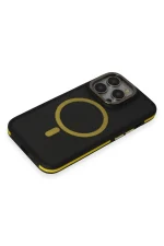 Joko iPhone 14 Pro Kılıf Rocky Magsafe Kapak - Siyah-Sarı - Görsel 4
