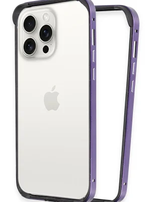 Joko iPhone 14 Pro Land Bumper Koruma Kapak - Derin Mor