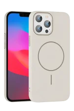 Joko iPhone 14 Pro Max Broş Magsafe Kapak - Krem