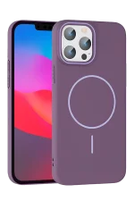 Joko iPhone 14 Pro Max Broş Magsafe Kapak - Mor