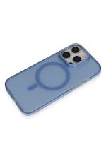 Joko iPhone 14 Pro Max Frost Standlı Magsafe Kapak - Sierra Blue - Görsel 4