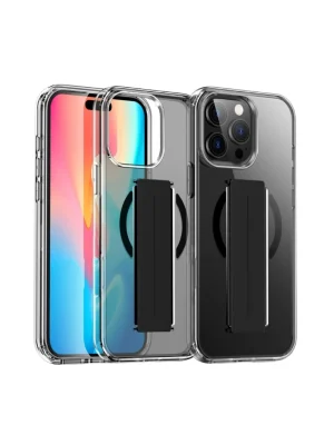 Joko iPhone 14 Pro Max Kılıf Alfa Magsafe Standlı Kapak - Siyah