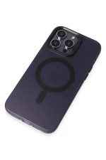 Joko iPhone 14 Pro Max Kılıf Mateks Magsafe Kapak - Derin Mor - Görsel 6