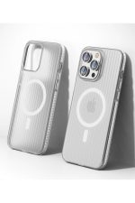 Joko iPhone 14 Pro Max Line Magsafe Kapak - Beyaz - Görsel 2