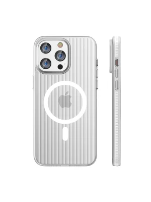 Joko iPhone 14 Pro Max Line Magsafe Kapak - Beyaz