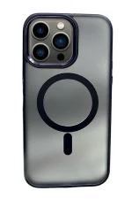 Joko iPhone 14 Pro Max Solid Magsafe Kapak - Derin Mor