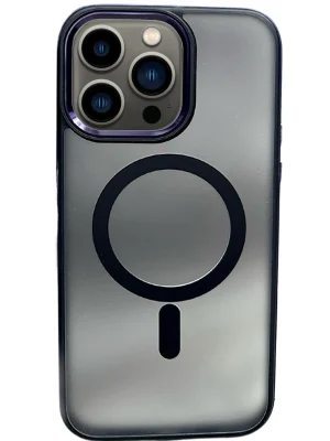 Joko iPhone 14 Pro Max Solid Magsafe Kapak - Derin Mor