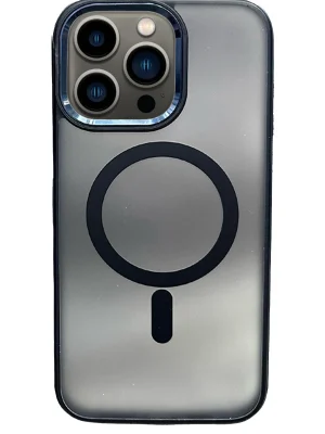 Joko iPhone 14 Pro Max Solid Magsafe Kapak - Lacivert