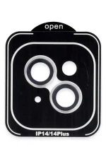 Joko iPhone 14 PVD Metal Kamera Lens - Gümüş