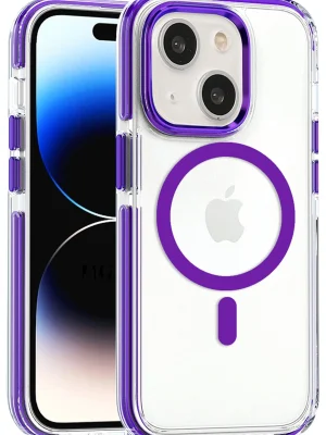 Joko iPhone 15 Bella Magsafe Kapak - Derin Mor