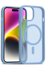 Joko iPhone 15 Jota Magsafe Kapak - Açık Mavi