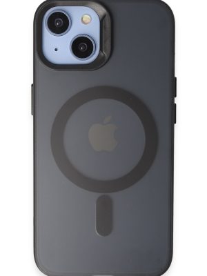 Joko iPhone 15 Kılıf Mateks Magsafe Kapak - Siyah