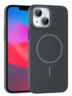 Joko iPhone 15 Plus Broş Magsafe Kapak - Füme