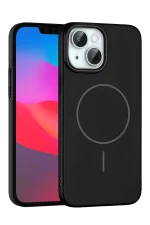 Joko iPhone 15 Plus Broş Magsafe Kapak - Siyah