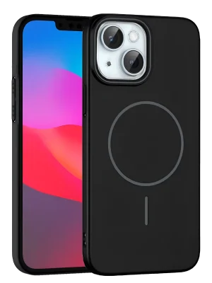 Joko iPhone 15 Plus Broş Magsafe Kapak - Siyah