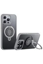Joko iPhone 15 Pro Avatar 360 Dönen Magsafe Kapak - Titan Gri