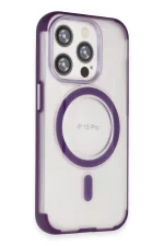 Joko iPhone 15 Pro Hilton Magsafe Kapak - Derin Mor - Görsel 2