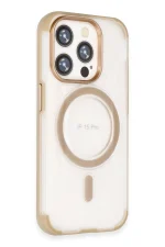 Joko iPhone 15 Pro Hilton Magsafe Kapak - Gold - Görsel 2