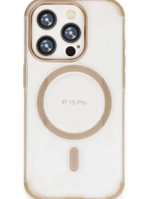 Joko iPhone 15 Pro Hilton Magsafe Kapak - Gold