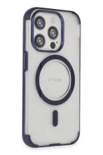 Joko iPhone 15 Pro Hilton Magsafe Kapak - Lacivert - Görsel 2