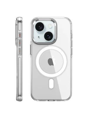 Joko iPhone 15 Pro Kılıf Crystal Magsafe Kapak - Şeffaf