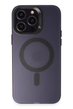 Joko iPhone 15 Pro Kılıf Mateks Magsafe Kapak - Derin Mor