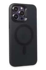 Joko iPhone 15 Pro Kılıf Mateks Magsafe Kapak - Siyah - Görsel 2
