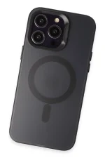 Joko iPhone 15 Pro Kılıf Mateks Magsafe Kapak - Siyah - Görsel 3