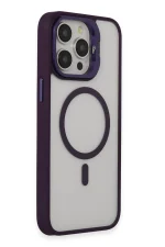 Joko iPhone 15 Pro Kılıf Roblox Lens Magsafe Standlı Kapak - Derin Mor - Görsel 2