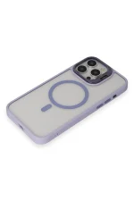 Joko iPhone 15 Pro Kılıf Roblox Lens Magsafe Standlı Kapak - Lila - Görsel 4