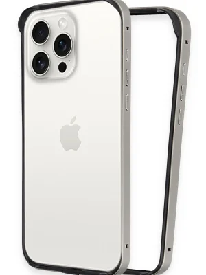 Joko iPhone 15 Pro Land Bumper Koruma Kapak - Titan Gri