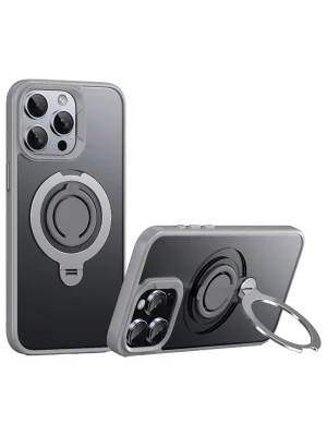 Joko iPhone 15 Pro Max Avatar 360 Dönen Magsafe Kapak - Titan Gri