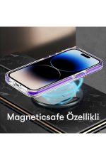 Joko iPhone 15 Pro Max Bella Magsafe Kapak - Derin Mor - Görsel 4